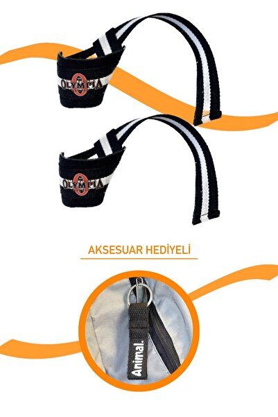 E-HSPORT Підйомний ремінь Чорний ремінь для підйому ваги та брелок