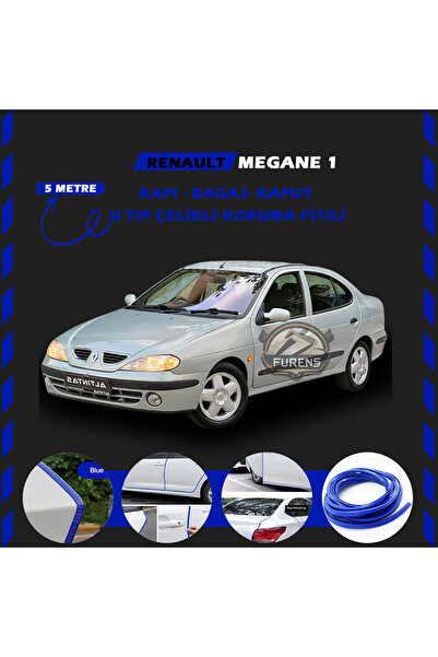 STS Oto Aksesuar Renault Megane 1 Oto Araç Kapı Koruma Fitili 5metre Parlak M...