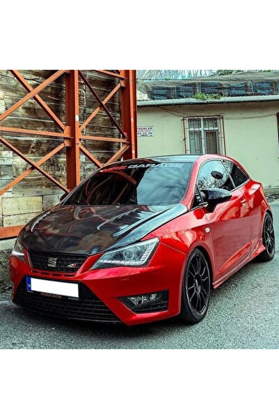 STS Oto Aksesuar Seat Ibiza Mk4 2009-2017 Uyumlu    Batman Yarasa Ayna Kapağı...
