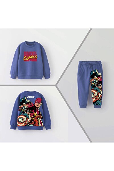 Little Baby طقم بدلة رياضية قطنية للأطفال