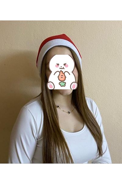 sema aksesuar New Year Red Fleece New Year Santa Hat - Party Hat Adult