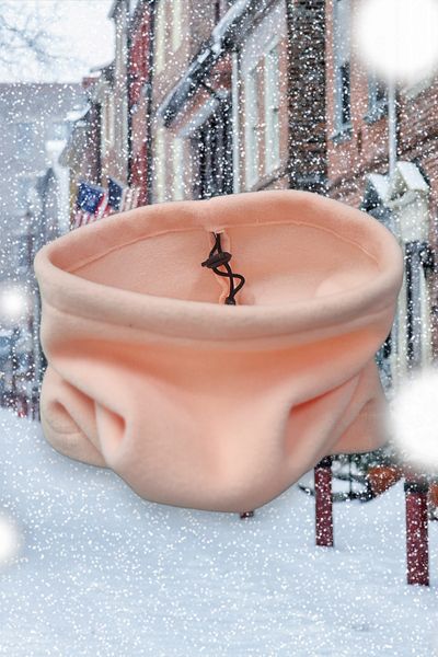 KYLE XM Polar Salmon Neck Collar Beanie Windbreaker Motorcycle Students Ski Multi-Purpose in Cold Weather