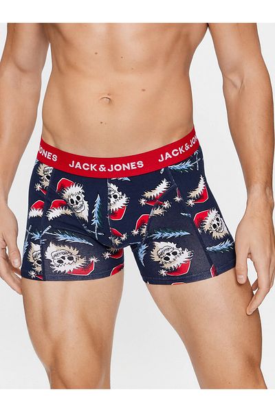 Jack & Jones Pánské novoroční ponožky boxer set - 12247717