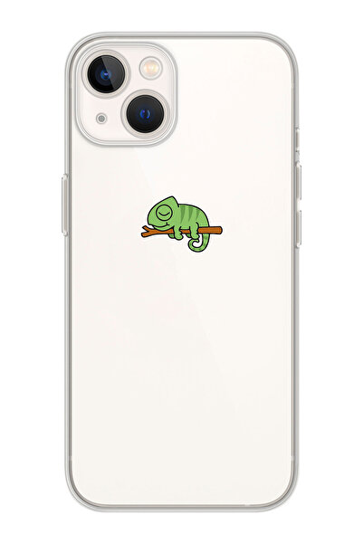 shoptocase Iphone 15 Uyumlu Bukalemun Tasarımlı Premium Şeffaf Telefon Kılıfı