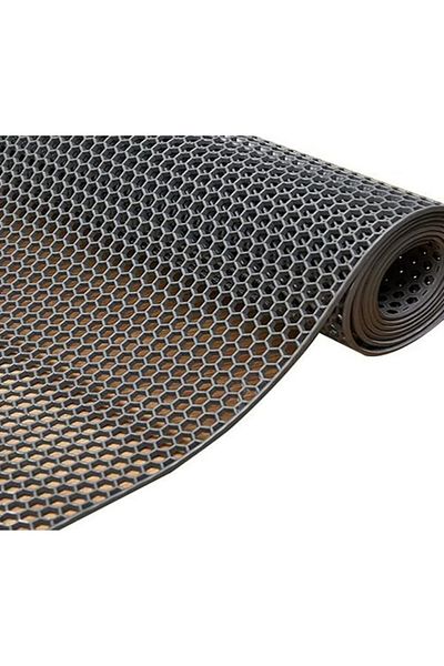 GÜVEN Anti-Slip Honeycomb Bath Mat on Wet Floors, Poolside, Ideal Doormat for Hygiene