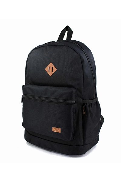 Alpha Black color unisex high school junior high school and daily backpack