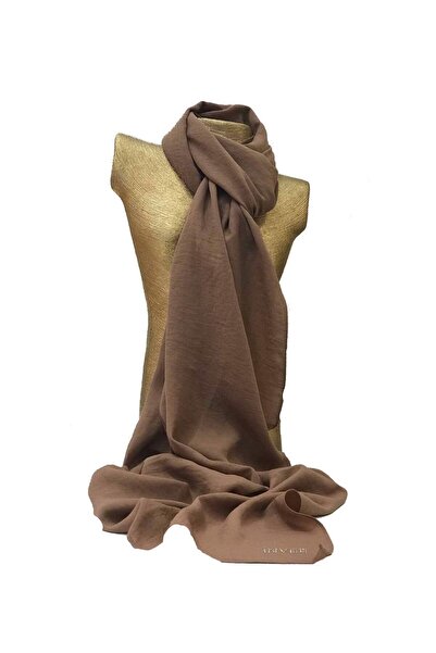 Invee Caz Şal Kahve Rengi
