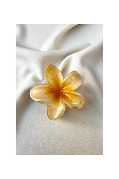 Heartfelt Gifts Lotus Hibiscus Çiçeği Premium Çiçek Mandal Toka 8 cm