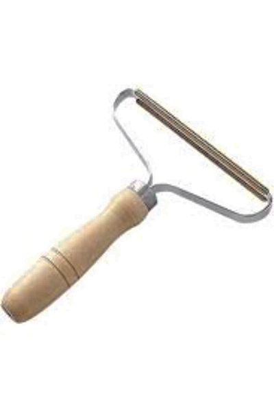 PatiCarni Wooden Lint Collector Double Sided Clothes Lint, Cat Dog Lint Remover