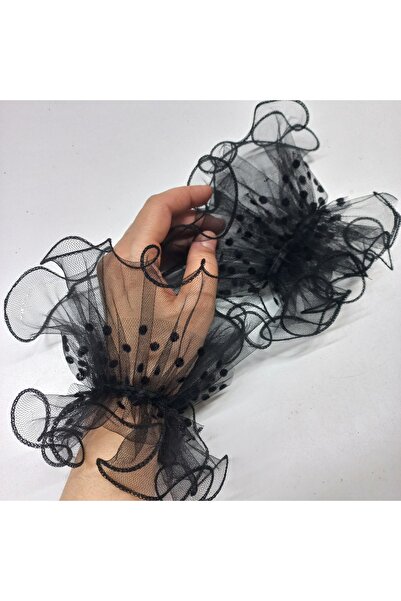 es moda shop سوار ألميرا من التول باللون الأسود