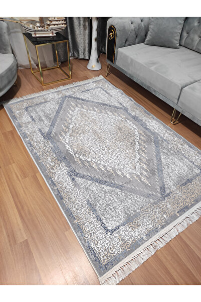 Modern home Klasik Desen Dijital Baskı Dot/Keçe Salon Halısı Makinada Yıkanab...