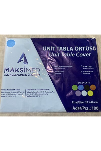 MAKSİMED Tabla Örtüsü