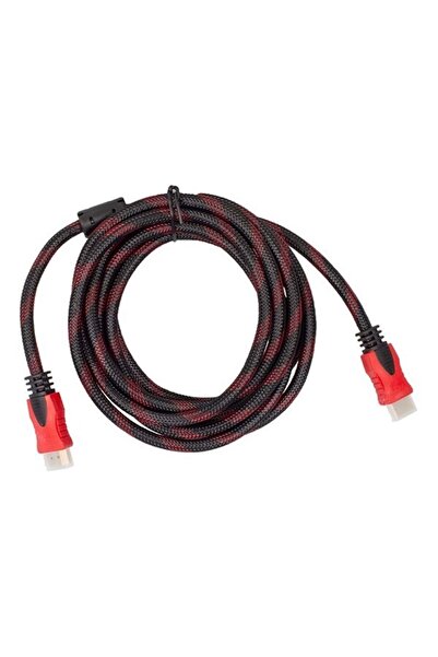 RAMTECH Örgülü 5 Metre Gold HDMI Kablo Poşetli 246022