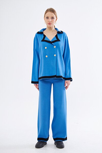 Minharir Dvostruki pleteni komplet sa dugmićima