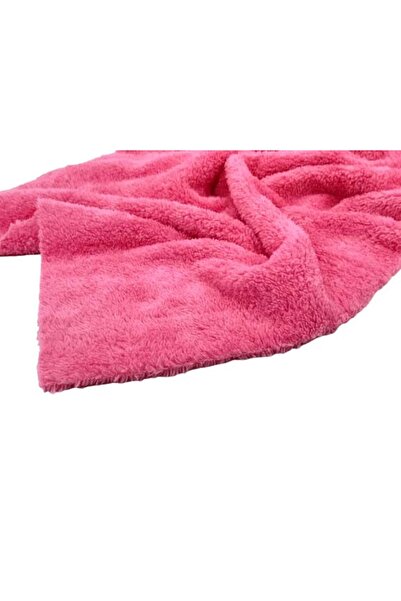 ecottonworks Pembe Renk Wellsoft Tek Kişilik Battaniye , TV Battaniye