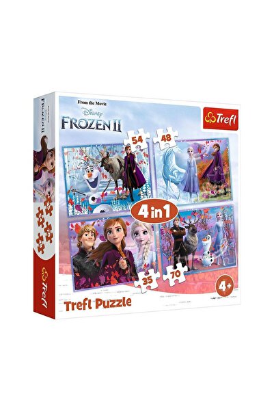 Vardem PUZZLE-34323 Frozen 2 4IN1 Puzzle