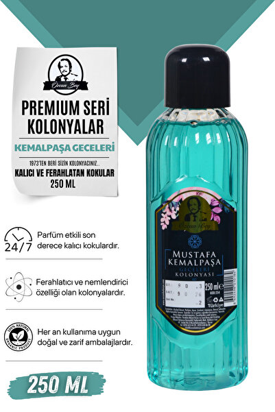 Özcan Kolonya Kozmetik Premium Seri Ferahlatıcı Ve Parfümlü Ekstra Kalıcı Kem...