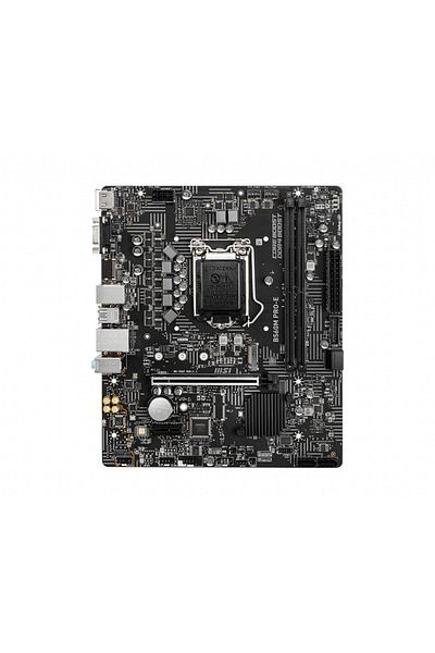 MSI B560M PRO-E DDR4 4800MHZ 1XVGA 1XHDMI 1XM.2 USB 3.2 MATX 1200P (10 VE 11متوافق مع معالج الجيل)