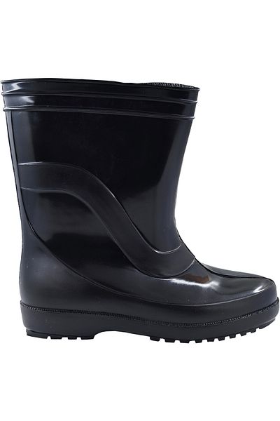 fafatara Unisex Μαύρες αδιάβροχες μπότες βροχής