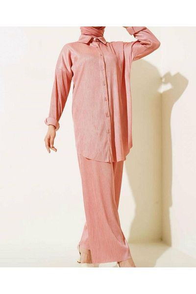 modasindoma WOMEN'S RUBED TWO SUIT