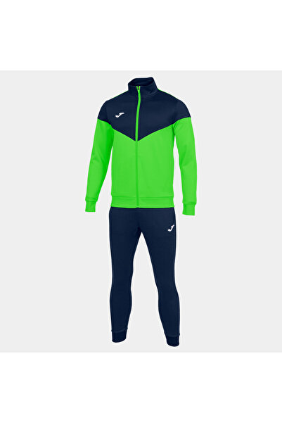 Joma Tracksuit Men's OXFORD FLUORESCENT GREEN NAVY