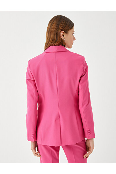 Koton Blazerjacke mit Doppelknöpfen und Taschendetail