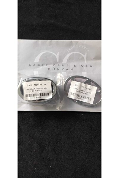 OEM Toyota Corolla AE101Ön ve Arka Bagaj Arma Logosu 1992 - 1997