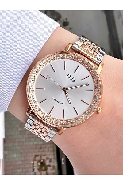 Q&Q QM82J23EK Women's Wristwatch Jewelled