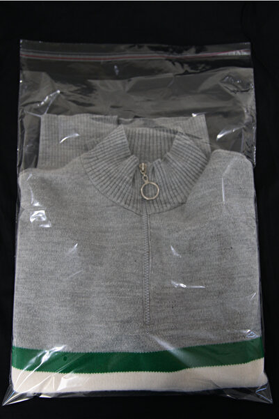 REALPACK Şeffaf Bantlı Parlak Jelatin Poşeti Kendinden Yapışkanlı Polar, Sweatshirt 100li