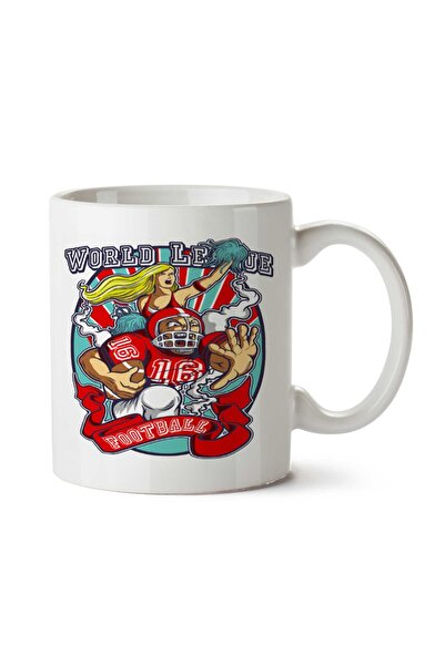 ART HEDİYE كوب فيوتيبول أمريكانو وورلد ليجو مطبوع على الجانبين