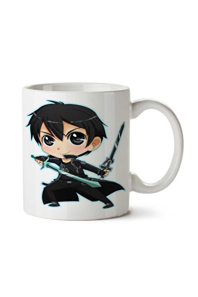 ART HEDİYE كوب مطبوع على الجانبين من Chibi-Free-PNG-Image