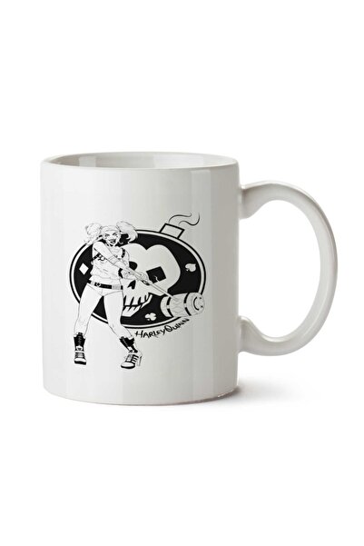 ART HEDİYE كوب هارلي كوين (2) مطبوع على الجانبين