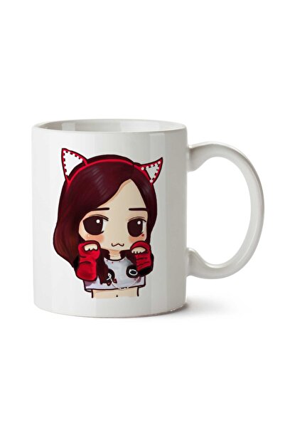 ART HEDİYE كوب مطبوع على الجانبين من تشيبي-عالي الجودة-PNG