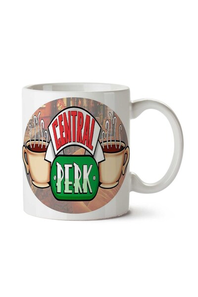 ART HEDİYE كوب سنترال بيرك مطبوع عليه وجهين في المنتصف