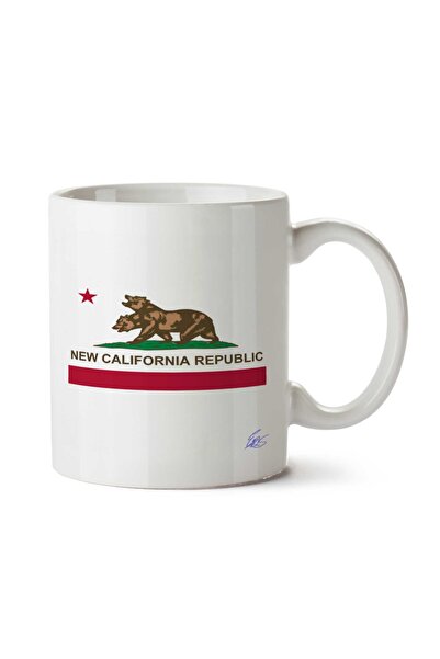 ART HEDİYE كوب مطبوع على الجانبين من Fallout New California Republic