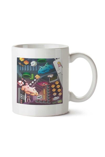 ART HEDİYE إنفااسو!كوب مطبوع على الجانبين