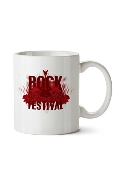 ART HEDİYE كوب هارد روك المطبوع على الجانبين