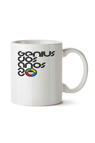 ART HEDİYE كوب جينيوس مطبوع على الجانبين