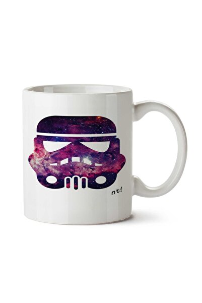 ART HEDİYE كوب Galaxy Storm Trooper Galaxy مطبوع على الجانبين