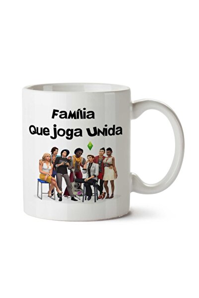 ART HEDİYE كوب فاميليا كيوجا يونيدا مطبوع على الجانبين