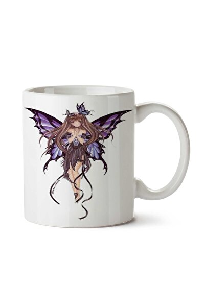 ART HEDİYE كوب Fairy-Tattoos مطبوع على الجانبين