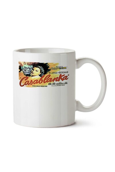 ART HEDİYE كوب كازابلانكا مطبوع على الجانبين