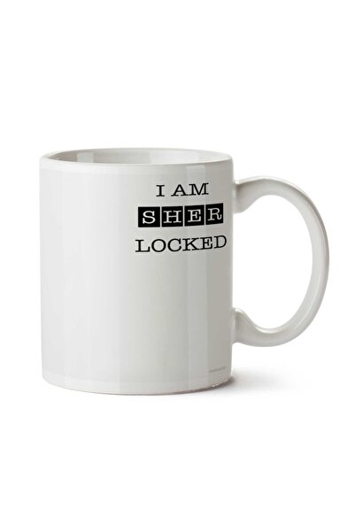 ART HEDİYE كوب مطبوع على الجانبين من I Am Sher Locked Byy
