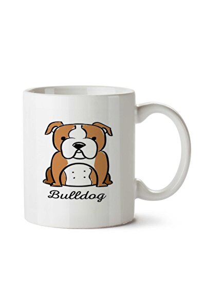 ART HEDİYE كوب كاوزينو بولدوج مطبوع على الجانبين