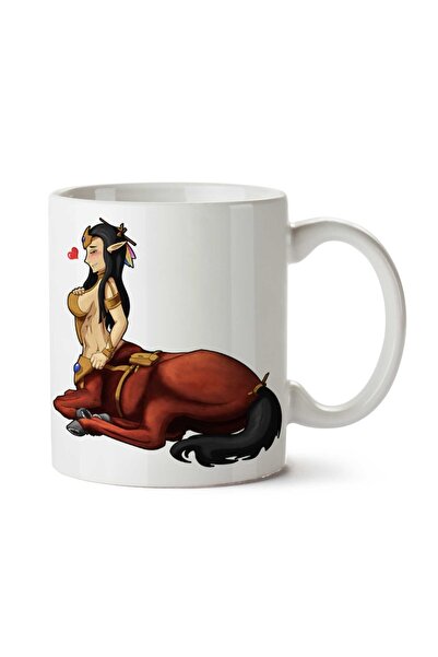 ART HEDİYE كوب نسائي مطبوع على الجانبين من Female-Centaur-PNG-File