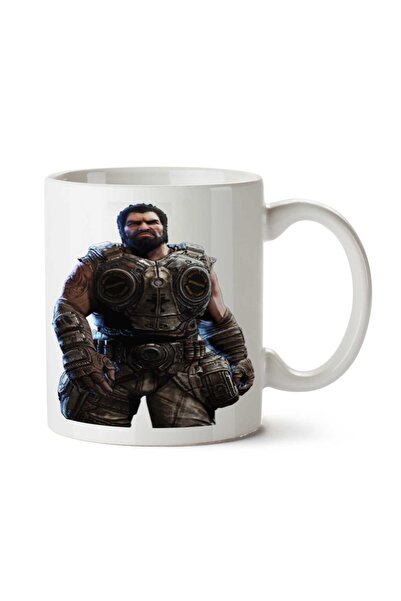 ART HEDİYE كوب Gears-of-War-PNG-Image مطبوع على الجانبين