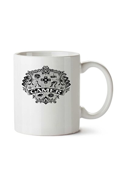 ART HEDİYE كوب Gamer 01 مطبوع على الجانبين