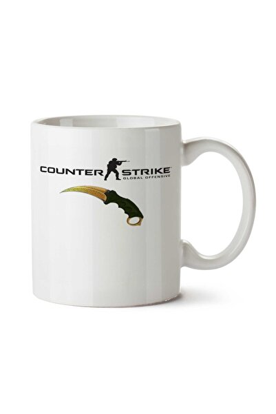 ART HEDİYE كوب سكين CSGO مطبوع على الجانبين