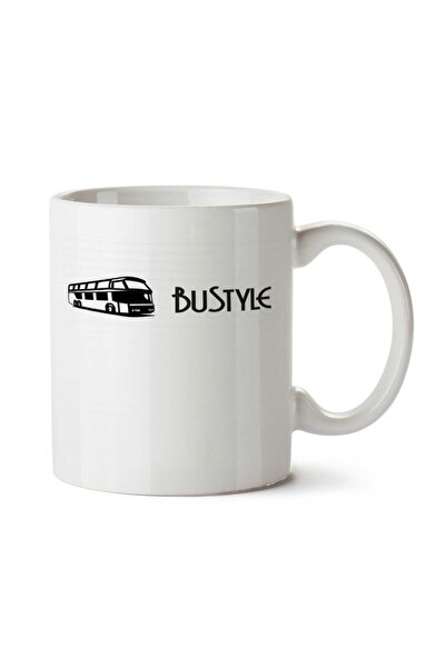 ART HEDİYE كوب مطبوع على الجانبين من BUS STYLE