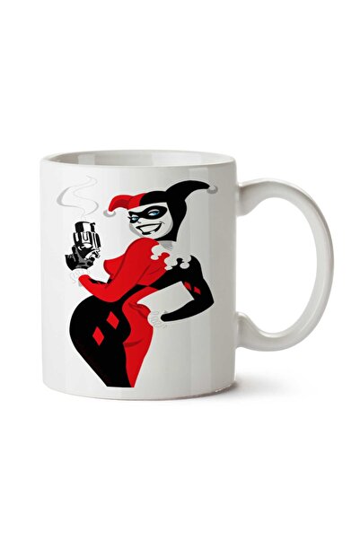 ART HEDİYE كوب هارلي كوين مطبوع على الجانبين